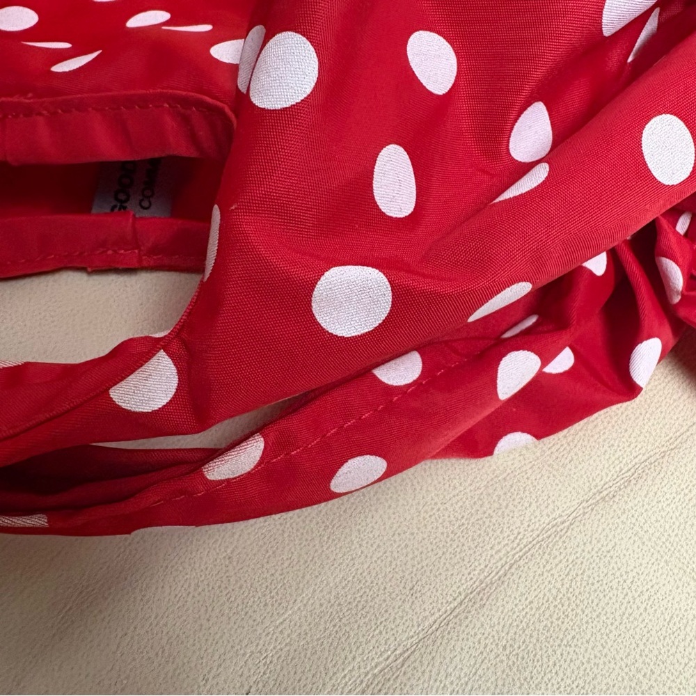 COMME DES GARCONS Red Polka Dot Bow Bag Good Design Shop Japan - Picture 13 of 13